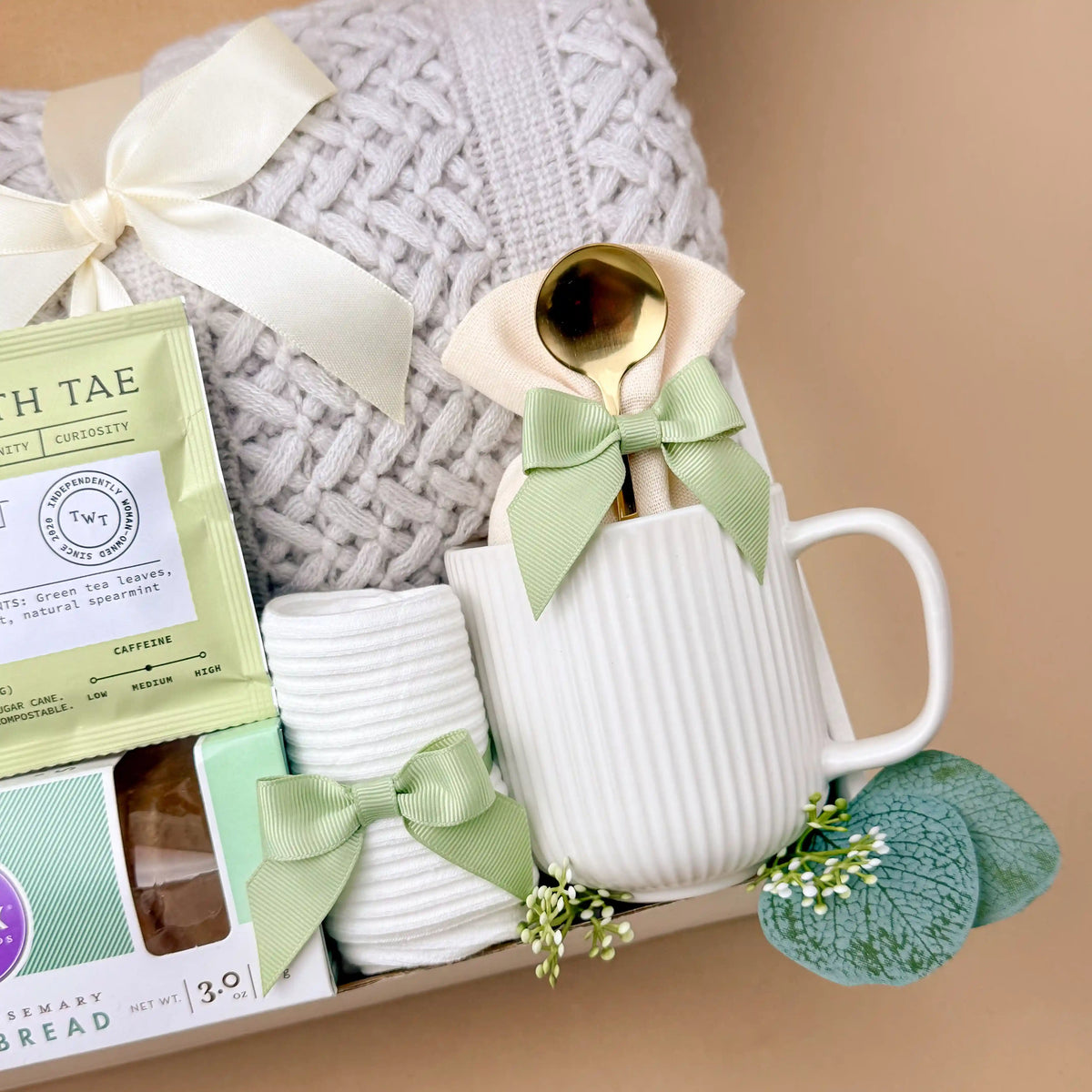 Thinking of You Gift Box for Her with Blanket