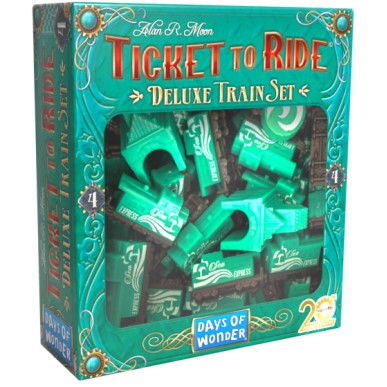 Ticket to Ride: 20th Anniversary Deluxe Train Set - Green Caboose