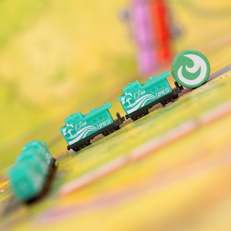Ticket to Ride: 20th Anniversary Deluxe Train Set - Green Caboose