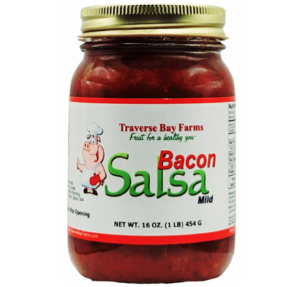 Bacon Salsa - Mild, 16 oz - Gourmet Salsa