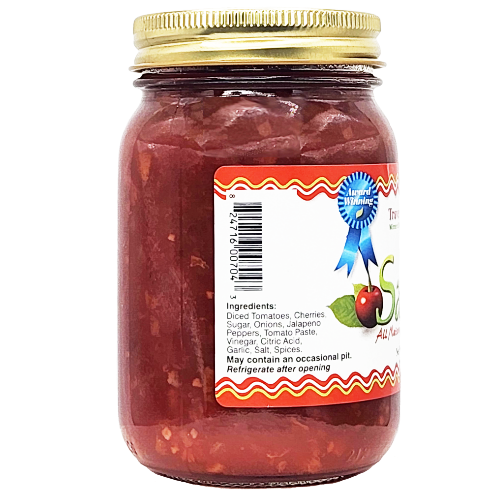 Specialty Salsa - Cherry Salsa - Medium, 16 oz