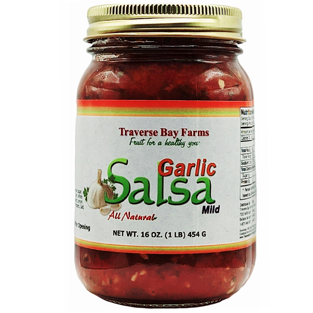 Mild Garlic Salsa - Mild, 16 oz