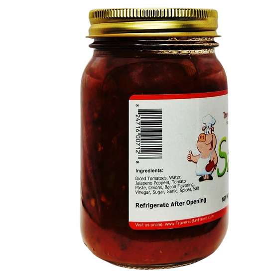 Bacon Salsa - Mild, 16 oz - Gourmet Salsa