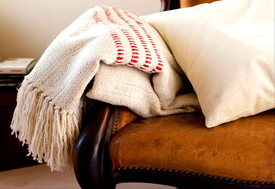 Striped Decorative Throw Blanket
