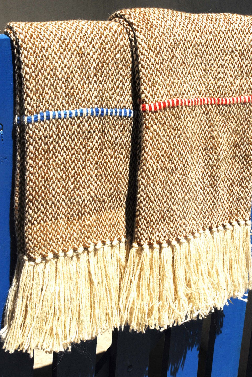 Striped Melange Throw