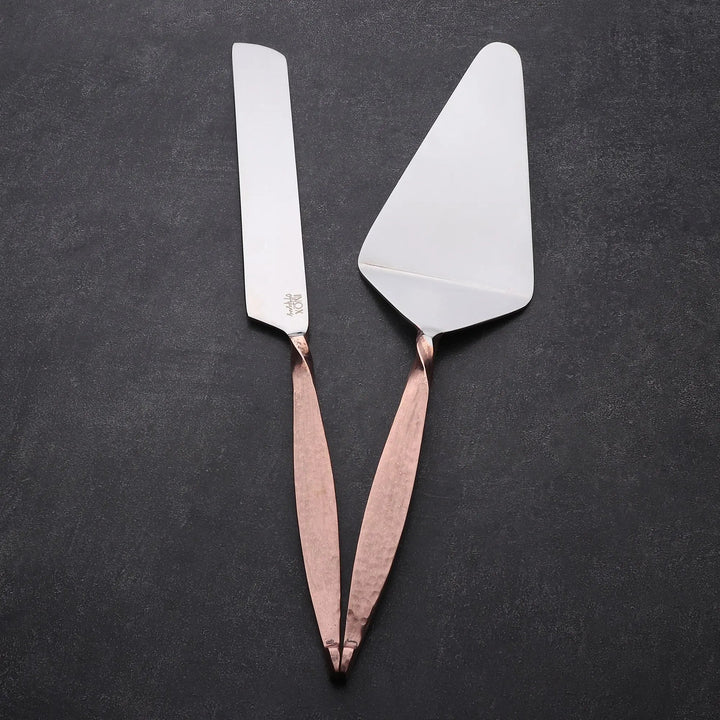 TWISTED URBAN CAKE SERVING 2 PC. SET