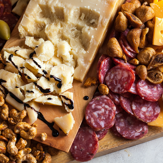 Fuhgettaboutit Cheese & Charcuterie Gourmet Gift Crate, premium gourmet gift box for celebrations and thoughtful gifting