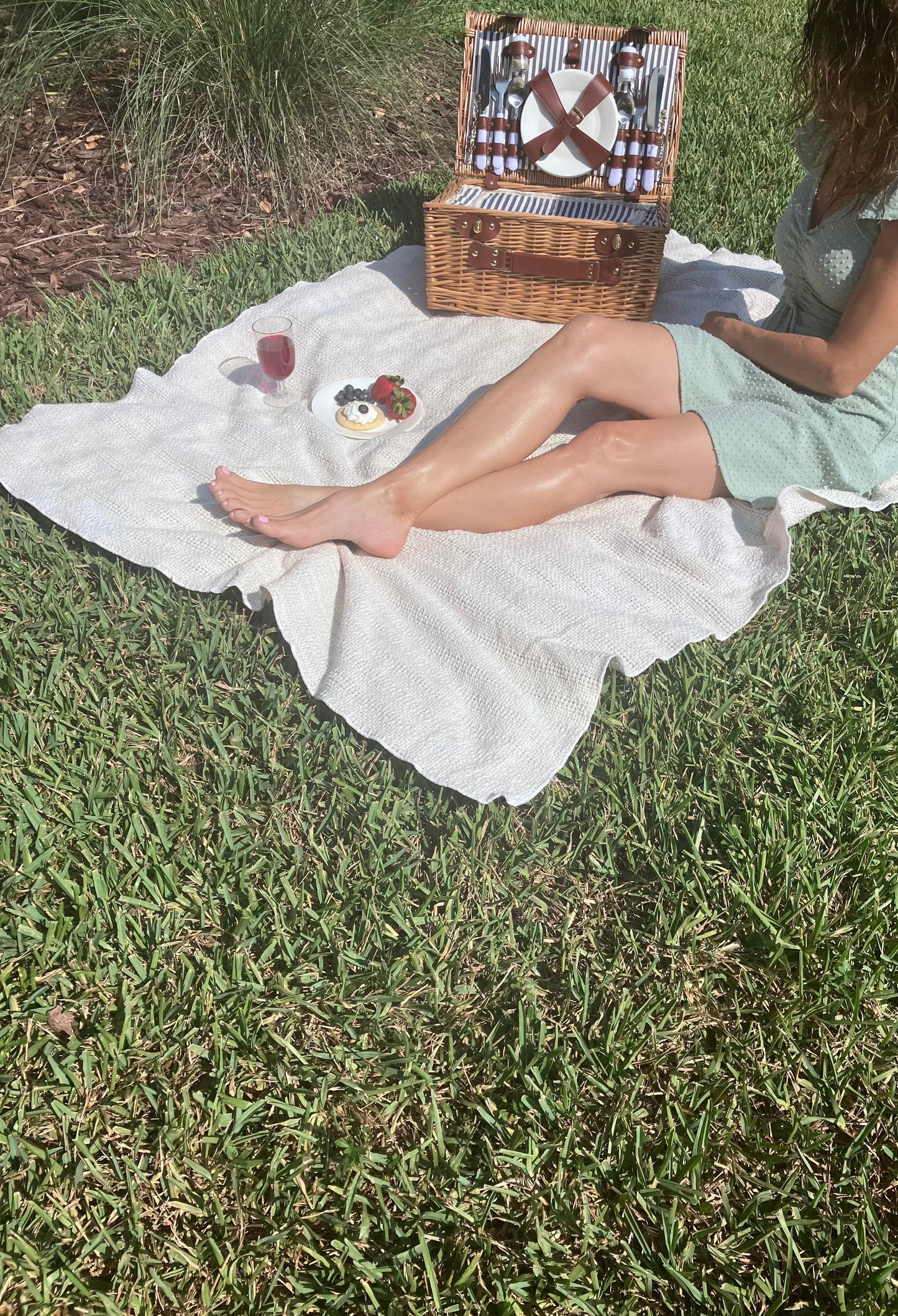 100% Cotton Utility Blanket  60" x 48"