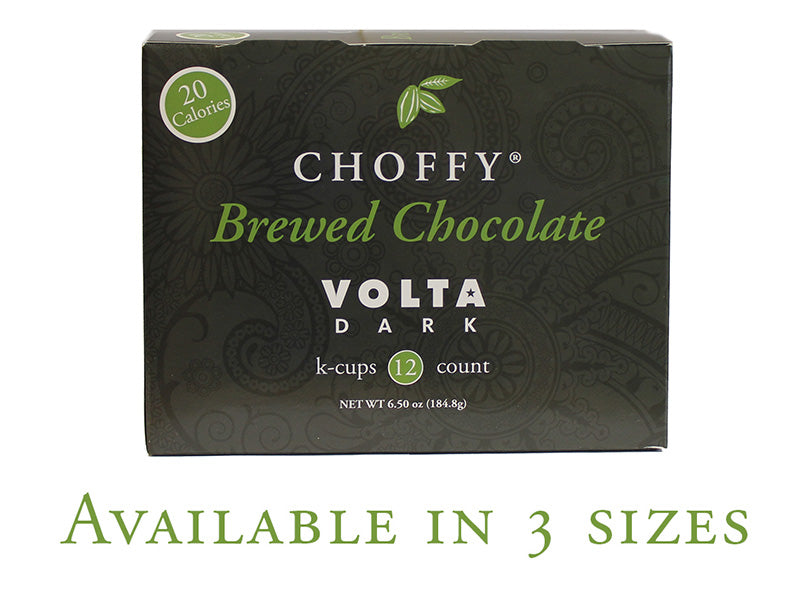 Volta Dark Choffy Brewed Cacao Single Serve Choffy Cups