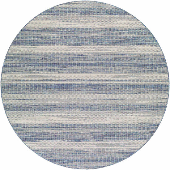 Kris Navy Outdoor Area Rug - Clearance