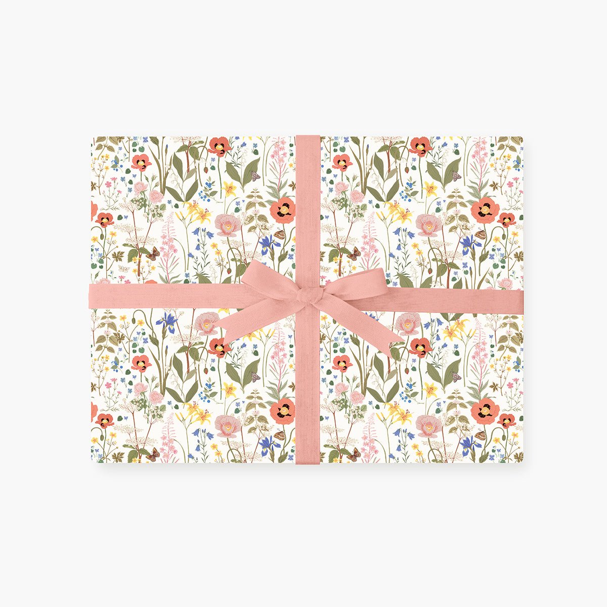 WILD FLOWERS | Double Sided Gift Wrap