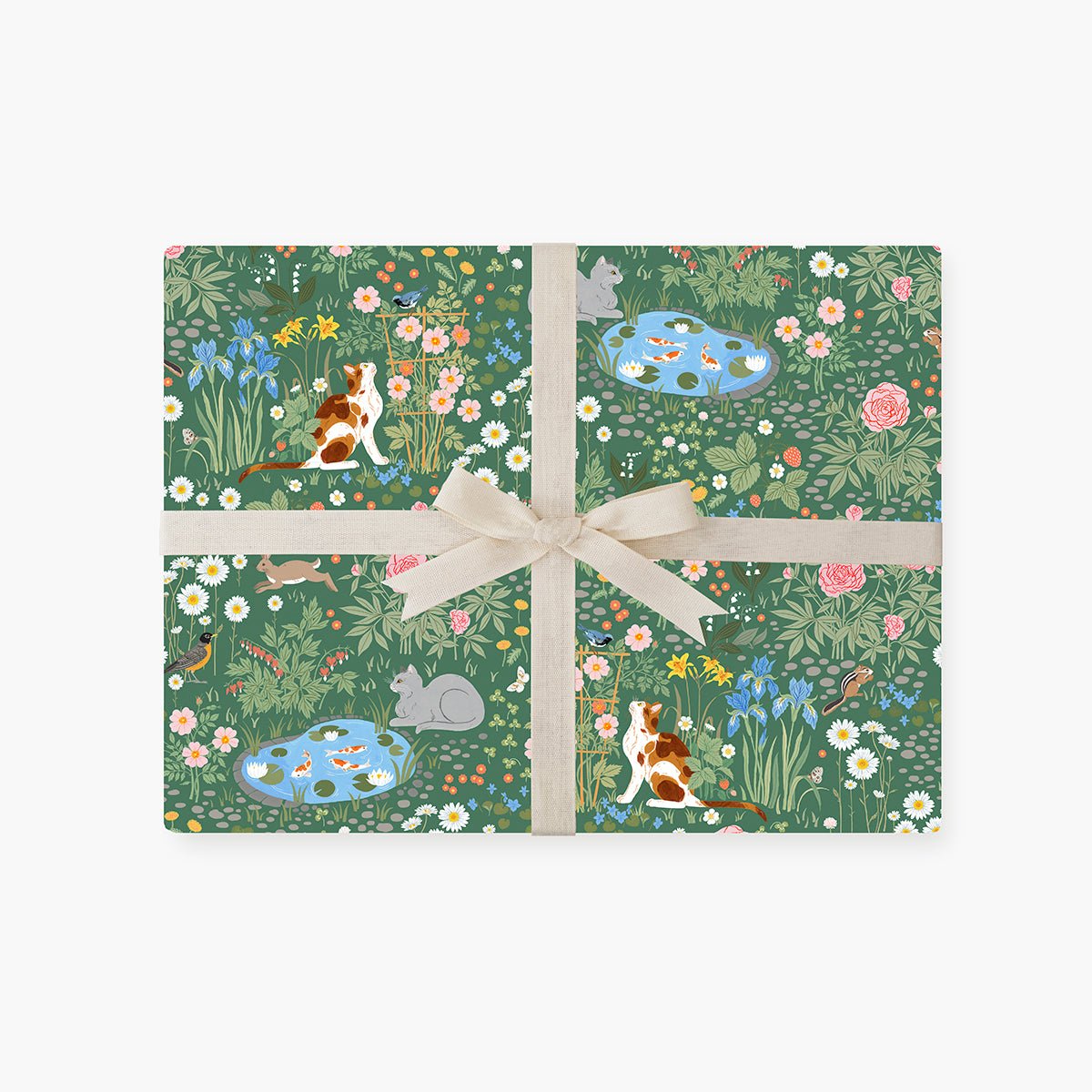 GARDEN | Double Sided Gift Wrap
