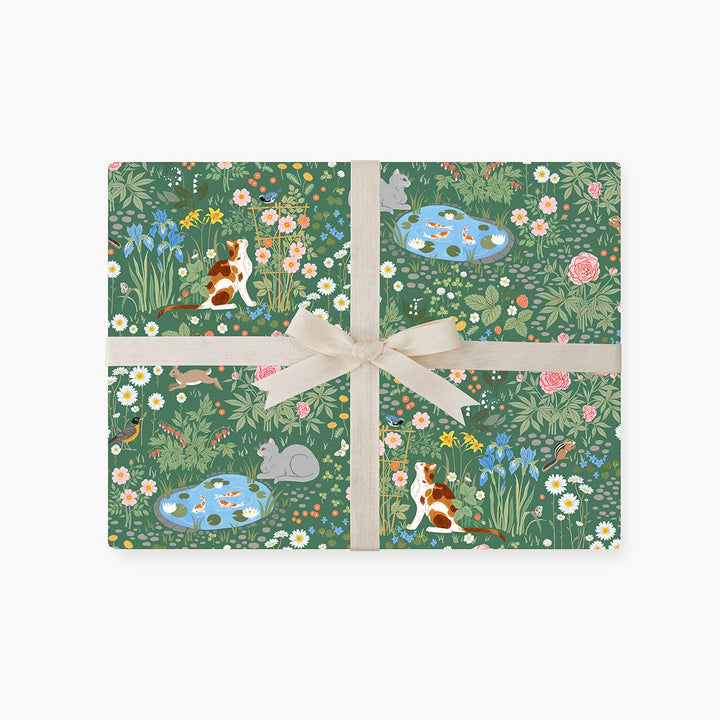 GARDEN | Double Sided Gift Wrap