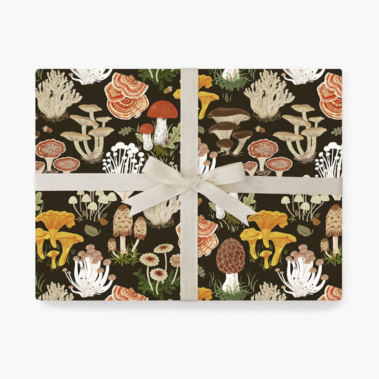 MUSHROOMS | Double Sided Gift Wrap