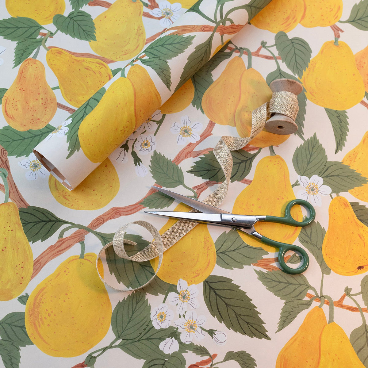 PEAR ORCHARD | Double Sided Wrapping Paper