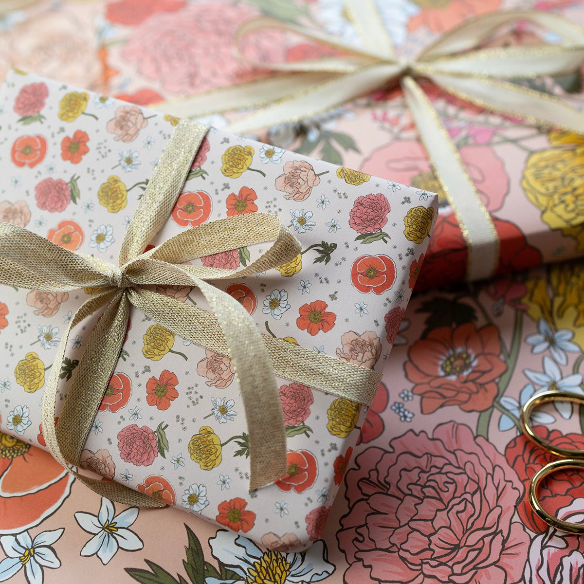 GARDEN FLORA | Double Sided Wrapping Paper