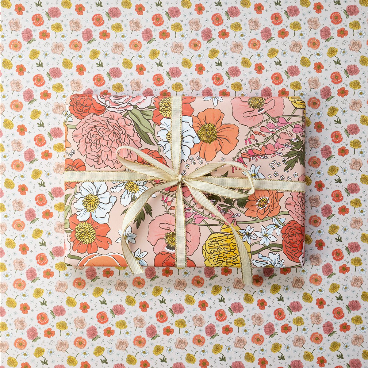 GARDEN FLORA | Double Sided Wrapping Paper