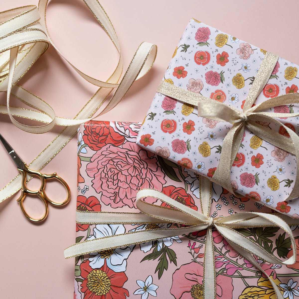 GARDEN FLORA | Double Sided Wrapping Paper