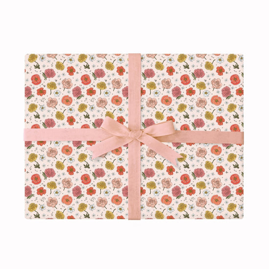 GARDEN FLORA | Double Sided Wrapping Paper