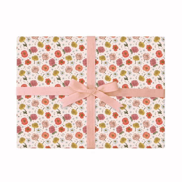 GARDEN FLORA | Double Sided Wrapping Paper