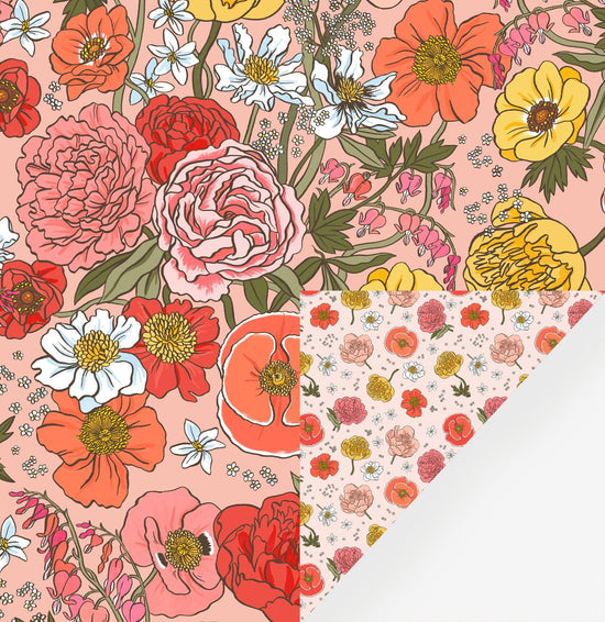GARDEN FLORA | Double Sided Wrapping Paper