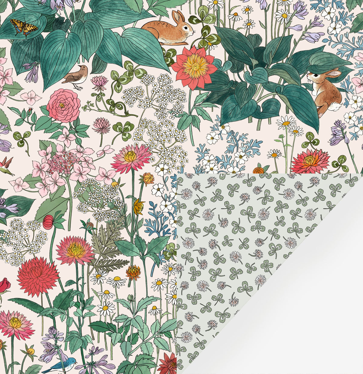 CLOVER | Double Sided Wrapping Paper