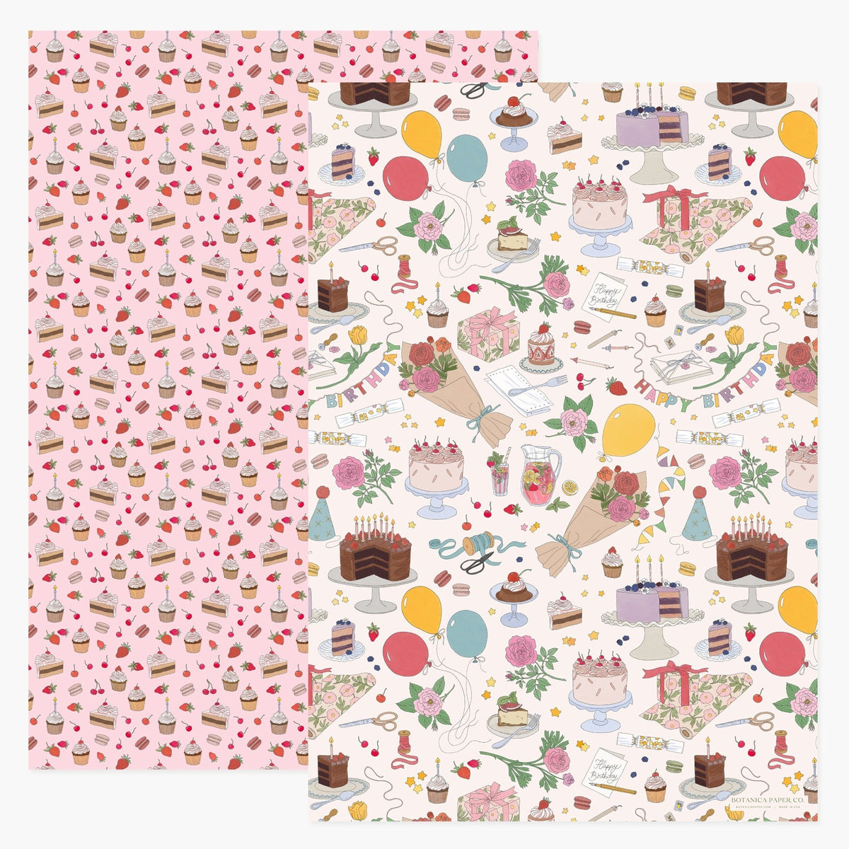 MAKE A WISH | Double Sided Wrapping Paper