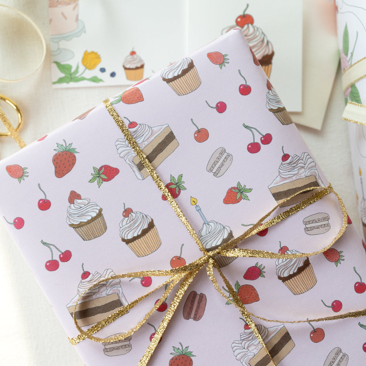 MAKE A WISH | Double Sided Wrapping Paper