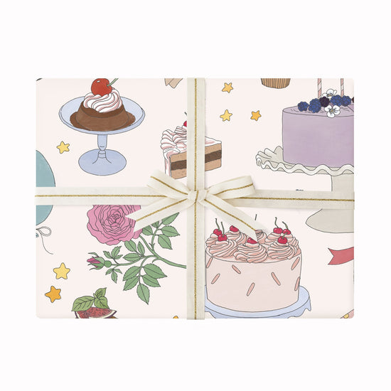 MAKE A WISH | Double Sided Wrapping Paper