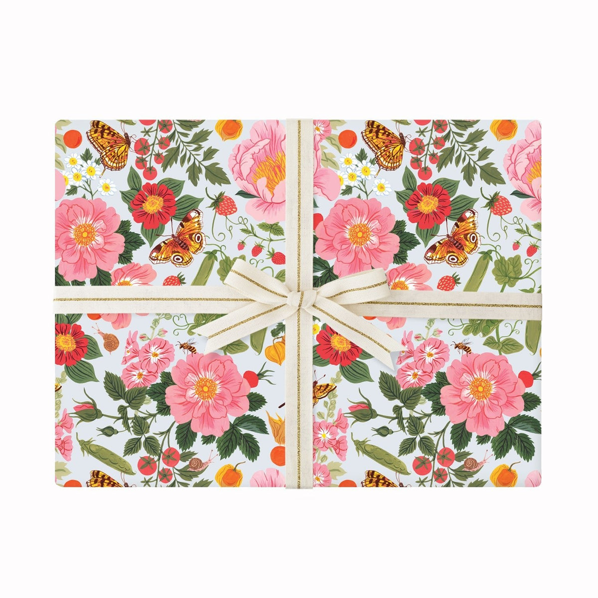 GARDEN VASE | Double Sided Wrapping Paper