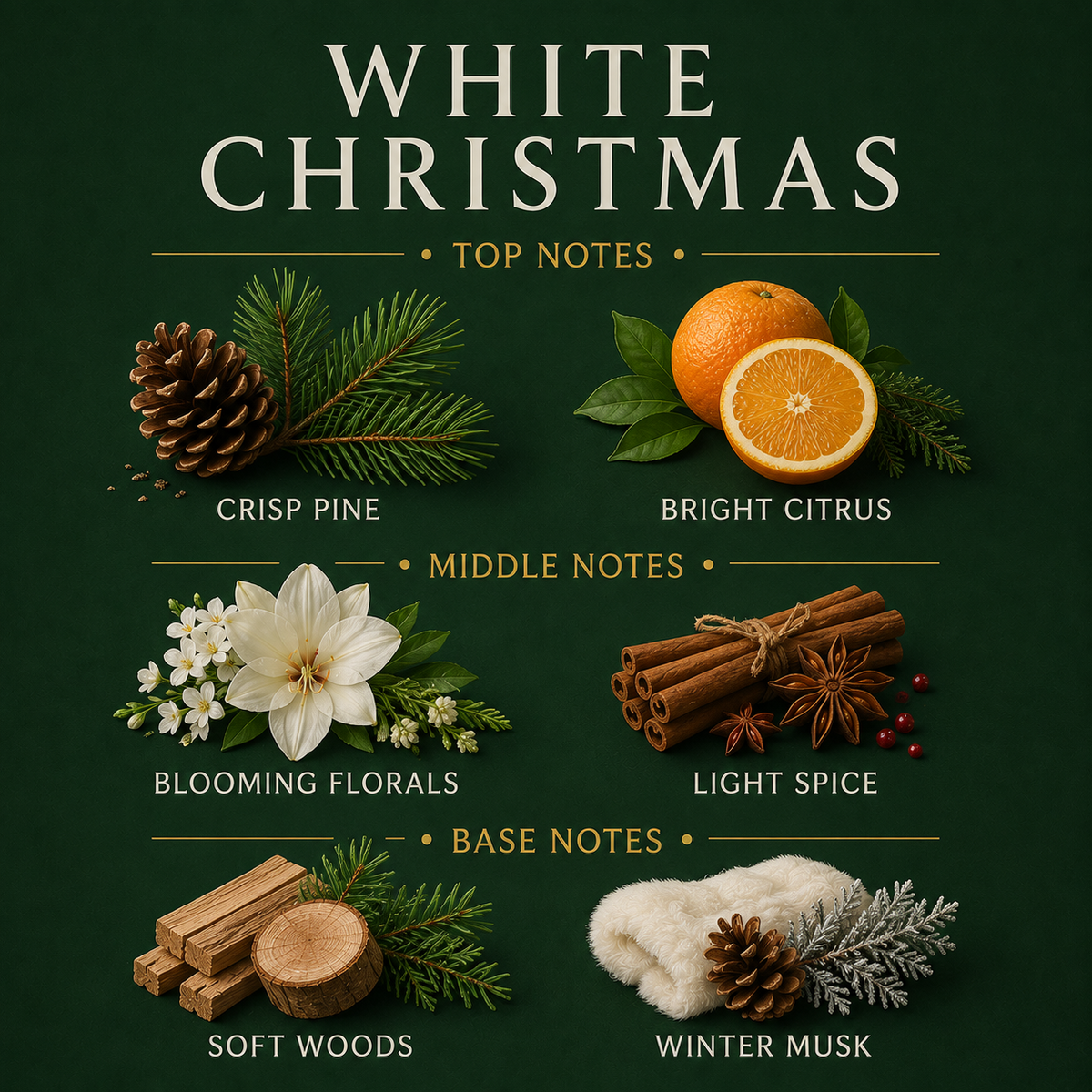 White Christmas Room Spray