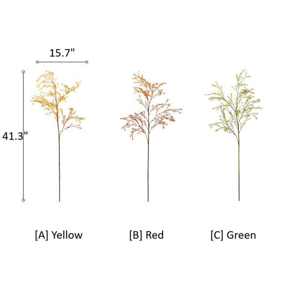 Lifelike Layered Leaf Spray 41" Tall