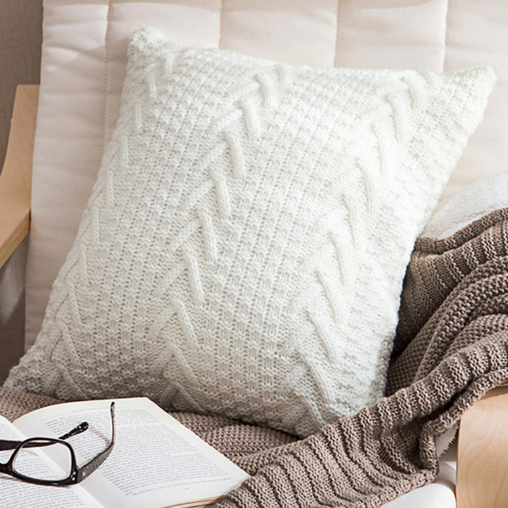 Set of 2 Beautiful combination Pillow Covers AND Inserts  mixed colors, one of each