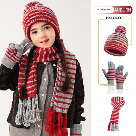 Cross-border Exclusive Childrens Knit Warm Hats Woolen Hats For Kids