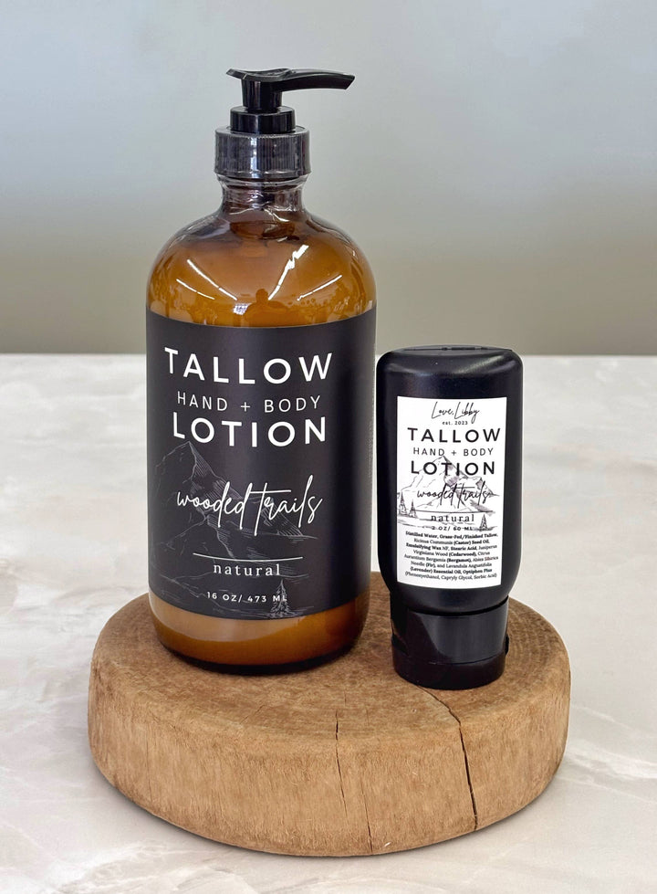 Wooded Trails Tallow Lotion