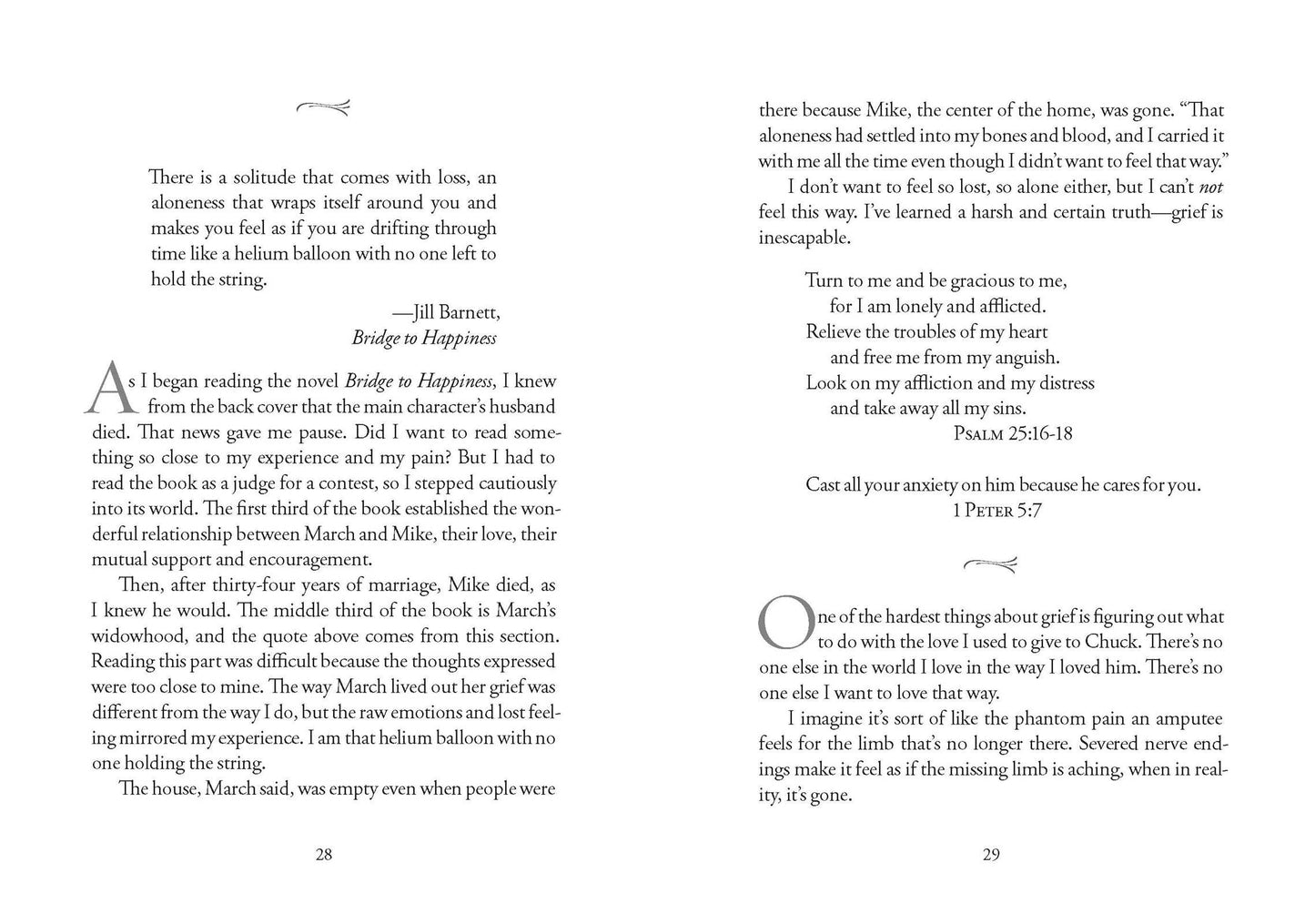 A Widow's Journey - Book