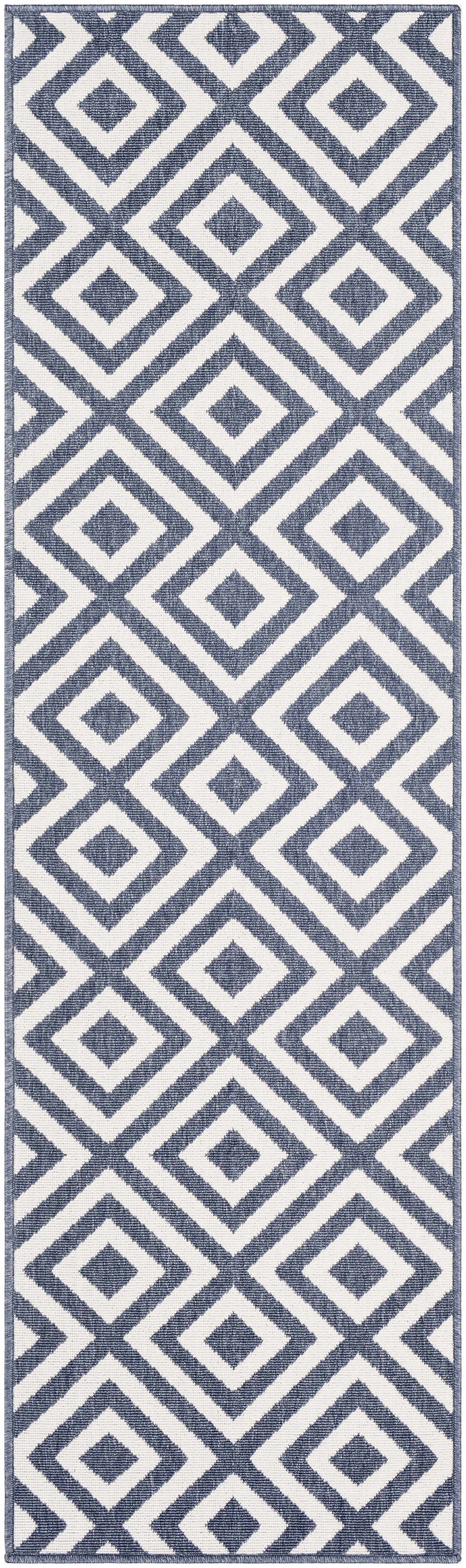 Spilsby Navy Blue Outdoor Rug - Clearance