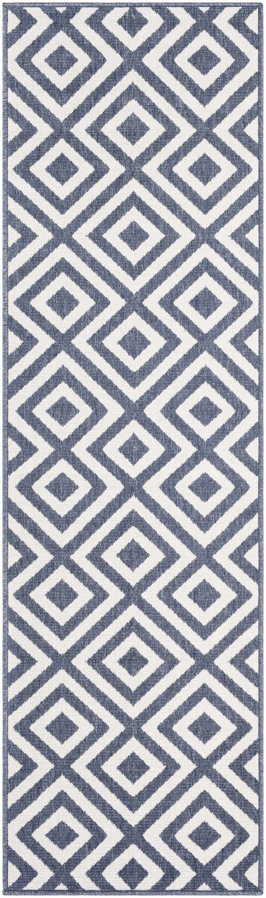 Spilsby Navy Blue Outdoor Rug - Clearance