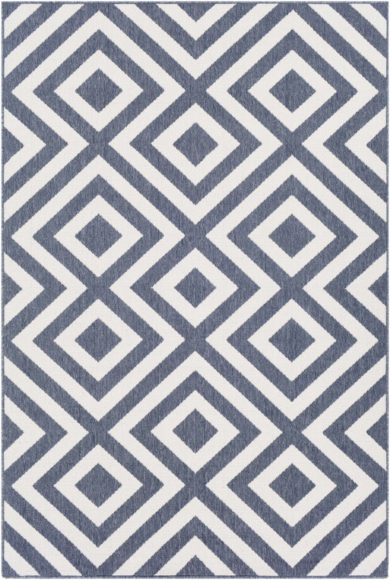Spilsby Navy Blue Outdoor Rug - Clearance