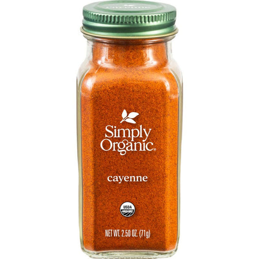 Simply Organic Cayenne Pepper, Certified Organic