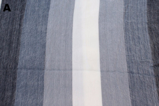 Alpaca Bed Blanket - Striped