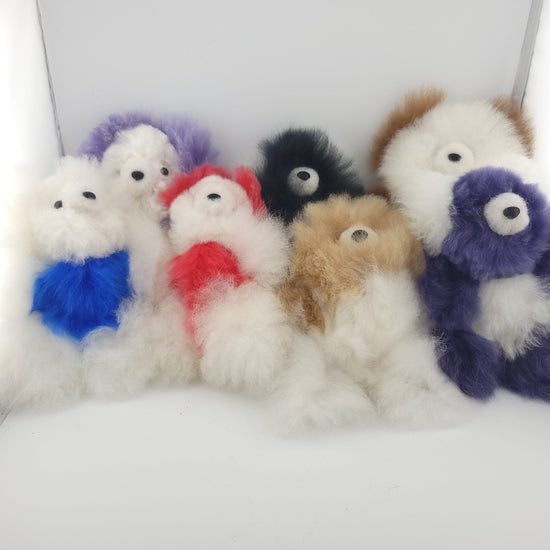 Alpaca Pocket Teddy Bears