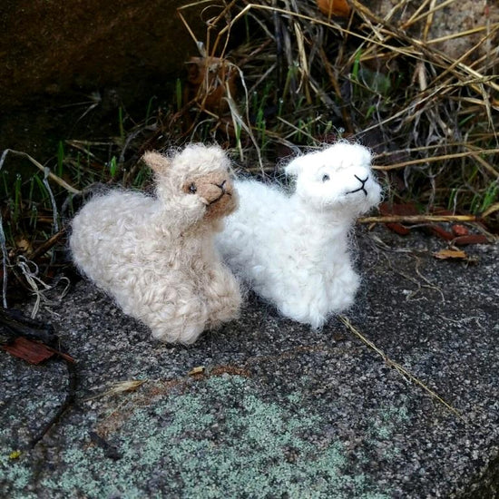 Alpacadorable Cria Hand Made Baby Alpaca Ornaments — decorative ornament for Christmas tree and holiday decor