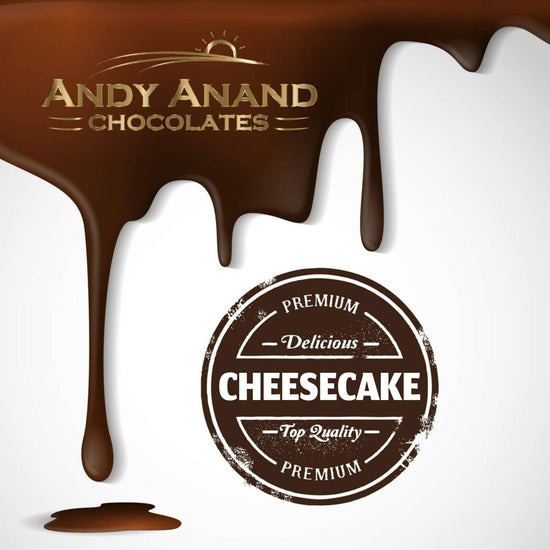 Andy Anand Sugar-Free Raspberry Coconut Chocolate Cheesecake, 9-Inch, 2.6 lb – Chocolate Truffles, Diabetic-Friendly, Birthday Gift Box