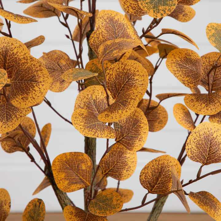 3' Autumn Eucalyptus Artificial Tree