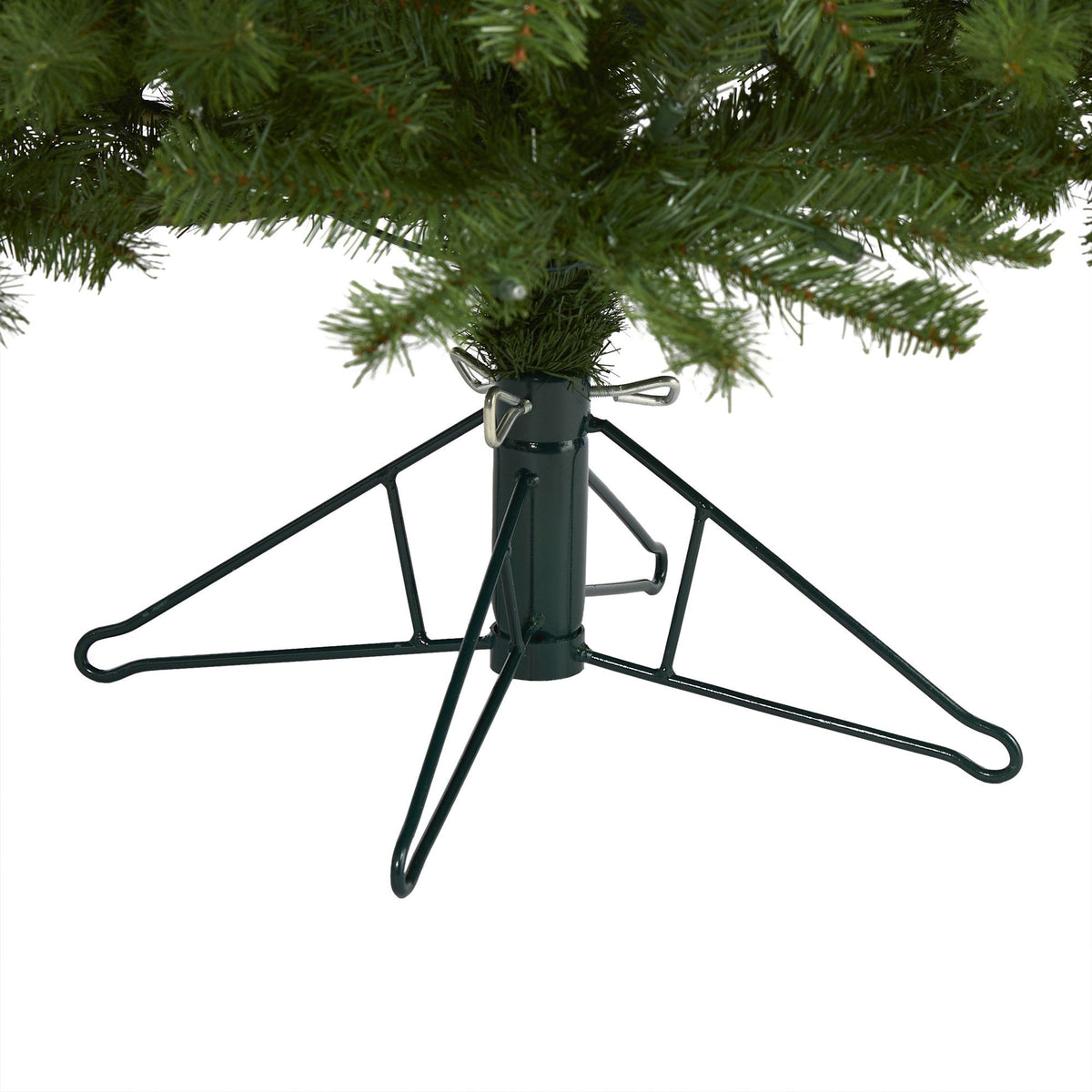 6' Springfield Artificial Christmas Tree with 300 Warm Clear Lights and 596 Tips, decorative Christmas tree for home and seasonal holiday display