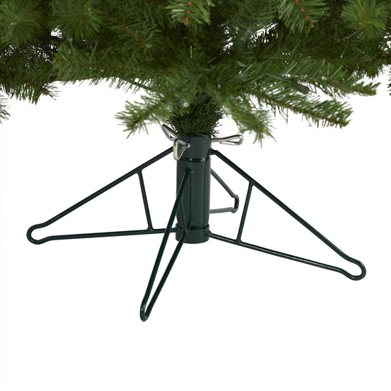6' Springfield Artificial Christmas Tree with 300 Warm Clear Lights and 596 Tips, decorative Christmas tree for home and seasonal holiday display