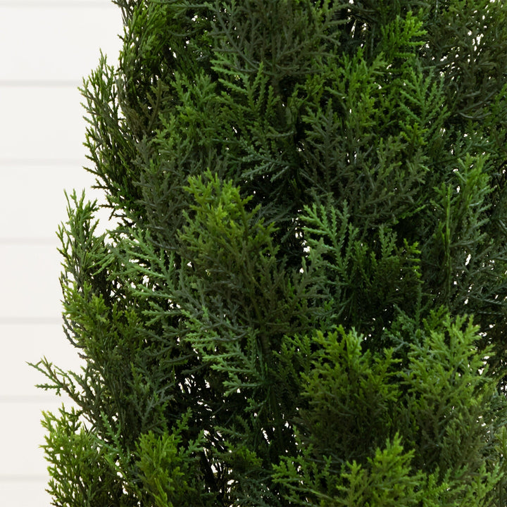 4' Cedar Tree Silk Tree (Indoor/Outdoor) — decorative artificial greenery for indoor spaces online gift shop find