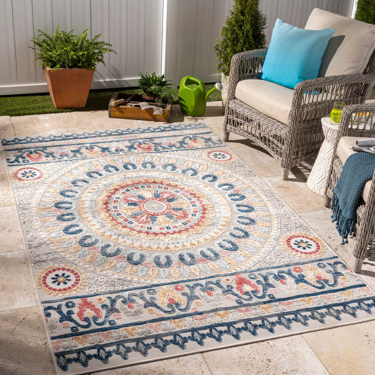 Asis Outdoor Area Rug - Clearance