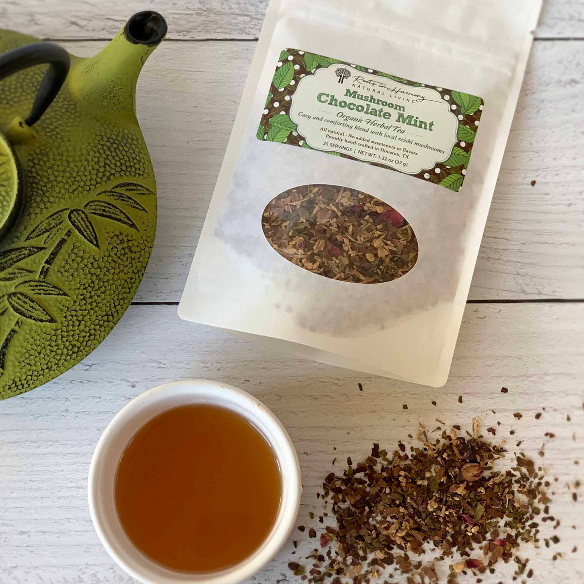 Mushroom Chocolate Mint™ Tea